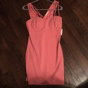 Pink cocktail dress, tag is still on!